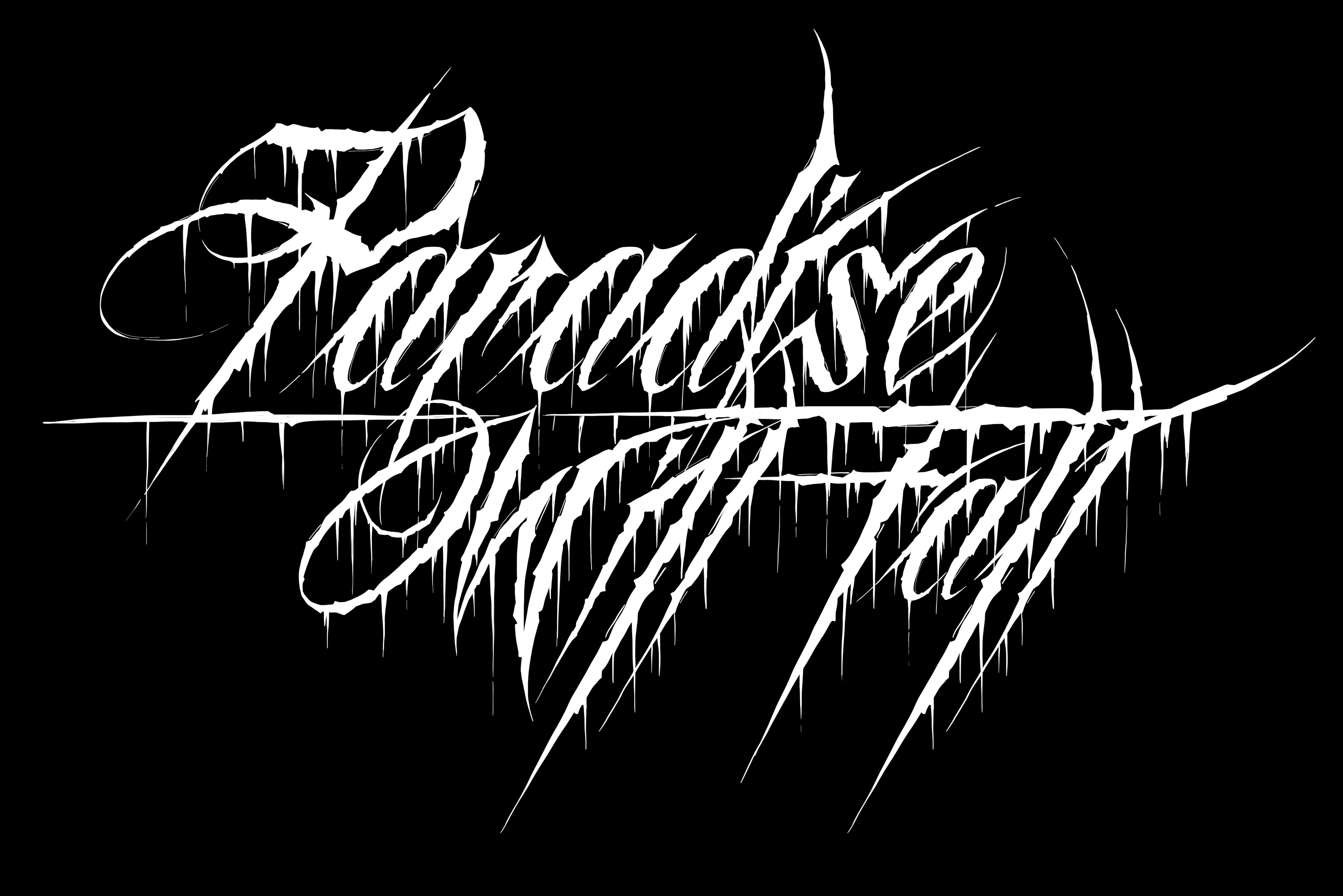 Paradise Will Fall Lettering